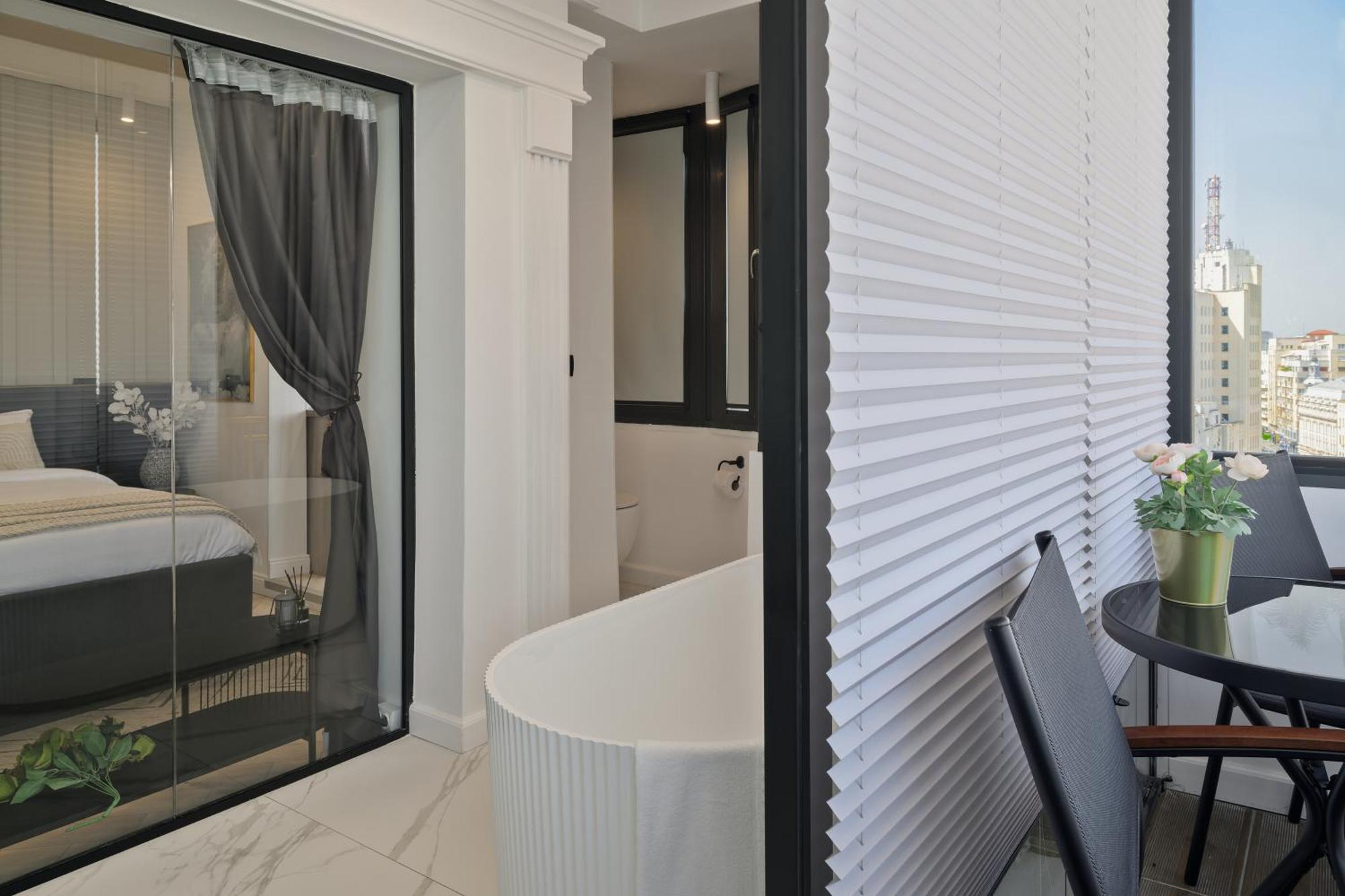 City View - Luxury Apartment A - Old City - Victoriei بوخارست المظهر الخارجي الصورة